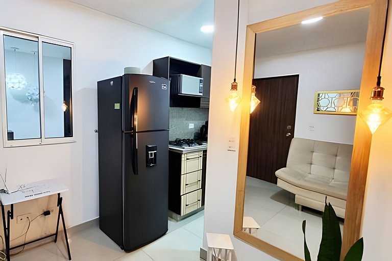 Apartaestudio ideal viajeros y parejas