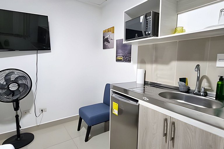 Suite ideal para dos personas con wifi y excelente ubicación