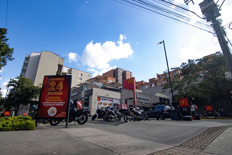 Encantador Apto En Medellin | 3 Huespedes | Wifi