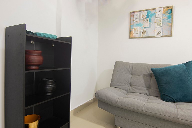 Alojamiento para 3 personas en Laureles con wifi y excelente