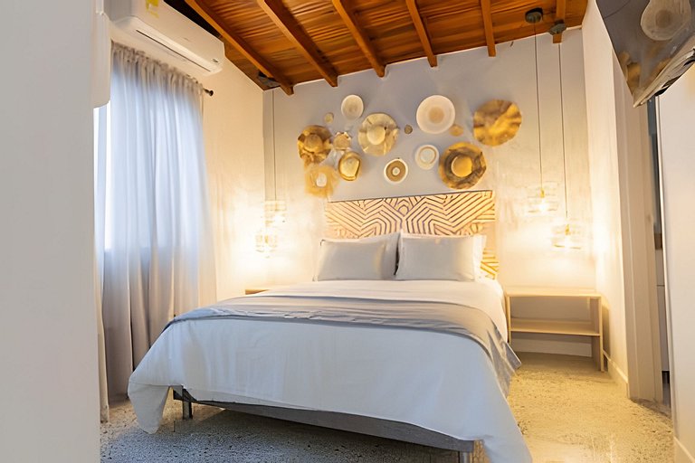 Casa Entera Boho con Jacuzzi Privado, AC, Laureles