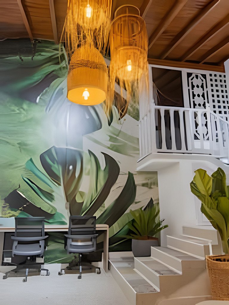 Casa Boho con jacuzzi, ideal para grupos numerosos y situada