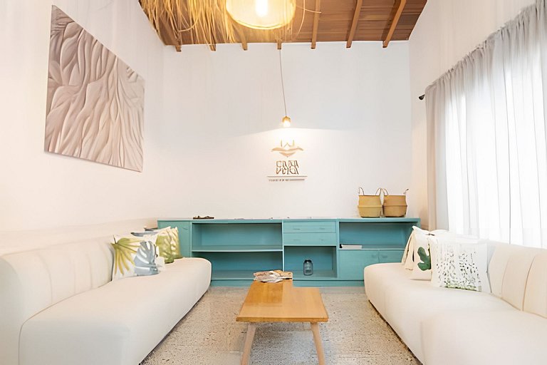 Casa Entera Boho con Jacuzzi Privado, AC, Laureles