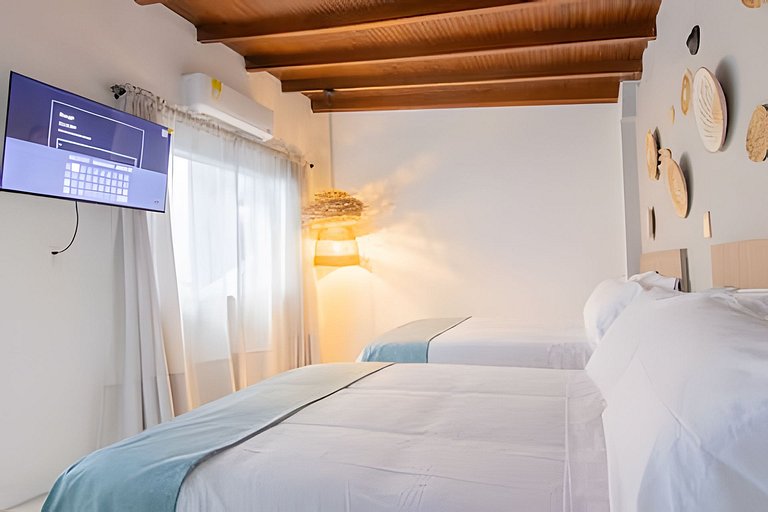 Casa Boho con jacuzzi, perfecta para grupos grandes y ubicad