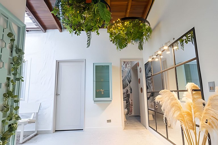 Casa Boho con jacuzzi ideal para grupos grandes, cerca de Un