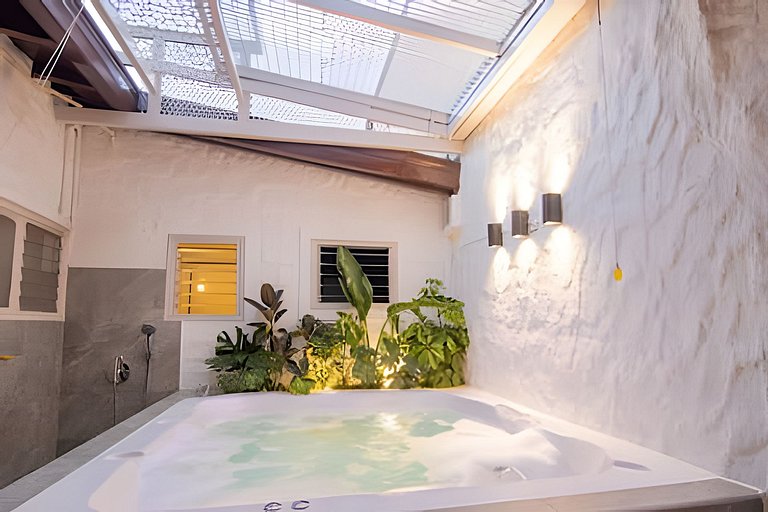 Casa Boho con jacuzzi, perfecta para grupos grandes y ubicad