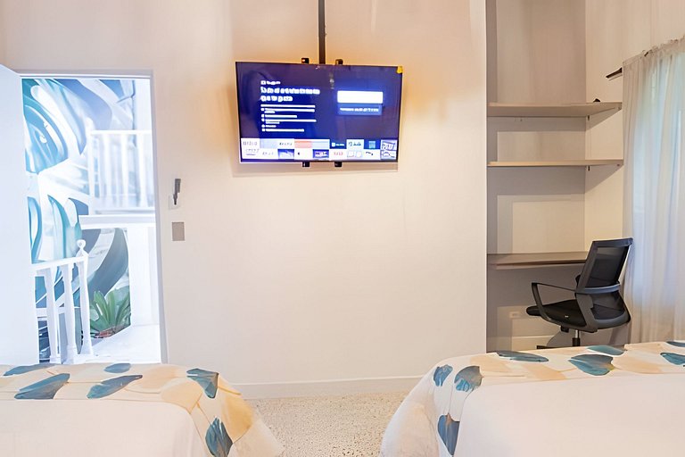 Casa Boho con jacuzzi ideal para grupos grandes, cerca de Un