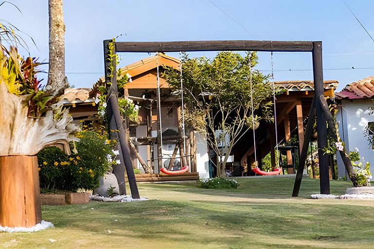 Villa Rural con Granja , fogata, y Jacuzzi SantaE