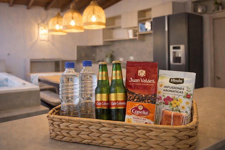 Casa Boho con jacuzzi ideal para grupos grandes, cerca de Un